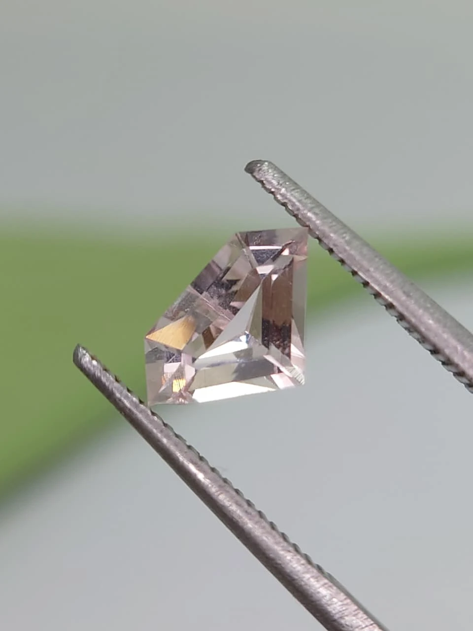 1ct Patel Pink Imperial Topaz from Katlang Pakistan — view 2